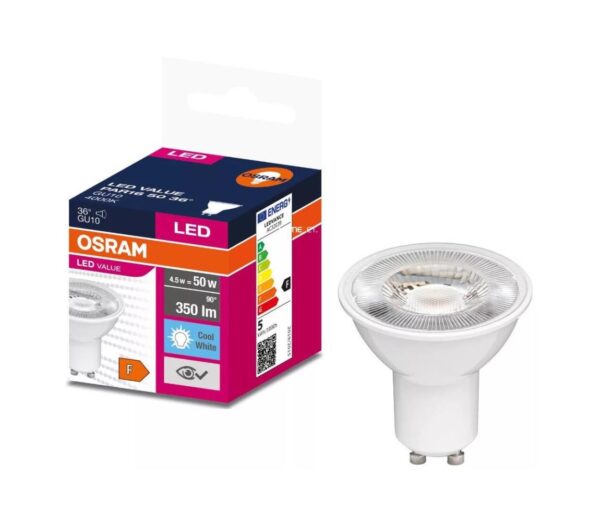 Osram LED Izzó VALUE PAR16 GU10/4