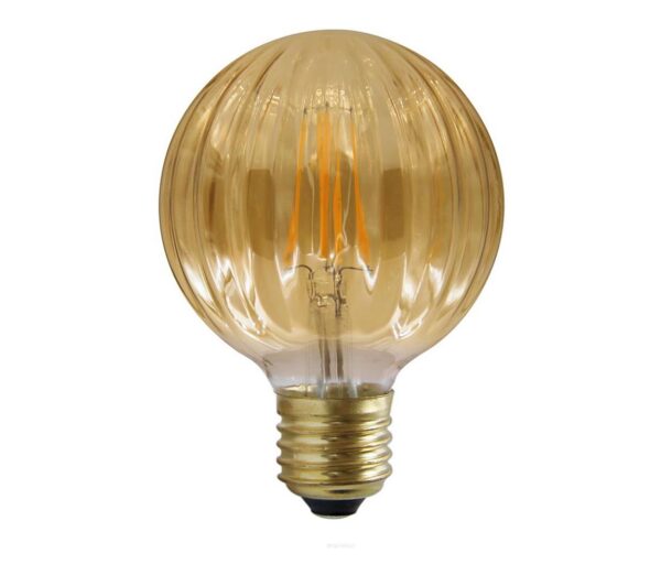 LED izzó VINTAGE AMBER E27/4W/230V G100 2700K