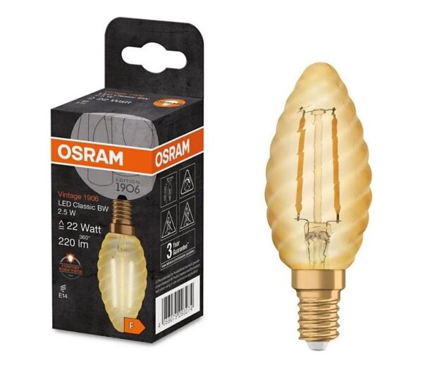 Osram LED Izzó VINTAGE E14/2