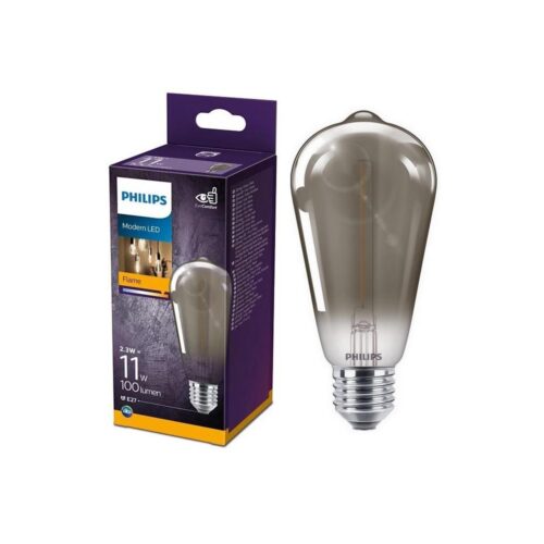 Philips LED Izzó VINTAGE Philips ST64 E27/2