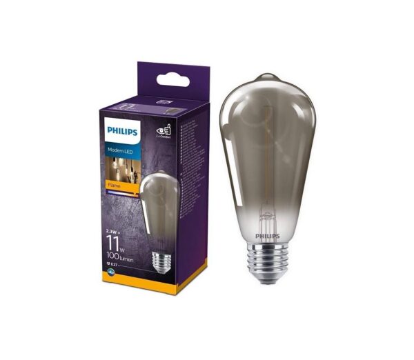Philips LED Izzó VINTAGE Philips ST64 E27/2