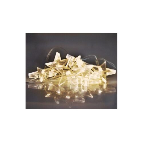 LED Karácsonyi fényfüzér 10xLED/2xAA 2