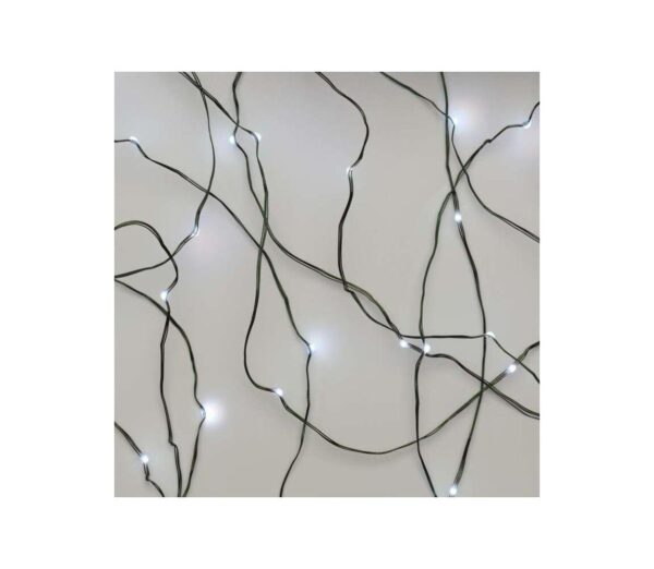 LED Karácsonyi kültéri lánc 40xLED/9m IP44 hideg fehér