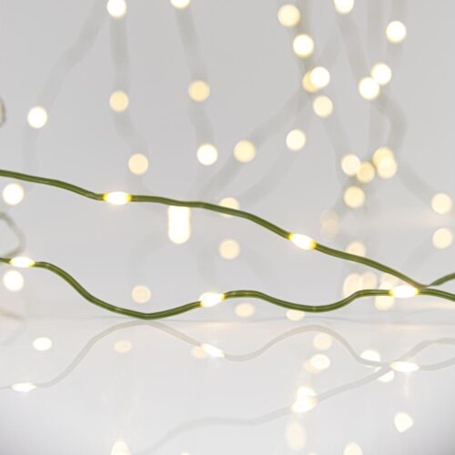 Eurolamp LED Karácsonyi kültéri lánc LINE 700xLED/8 funkció 40 m IP44 meleg fehér
