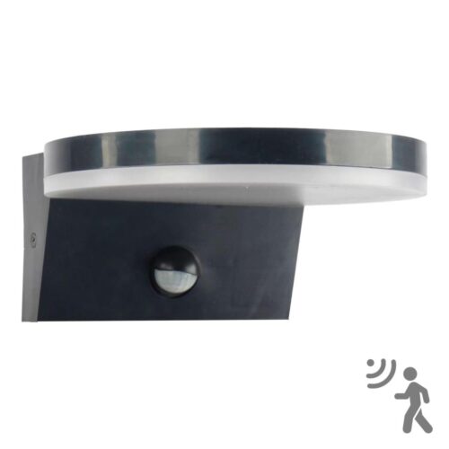 LED Kültéri fali lámpa érzékelővel TESA LED/10W/230V IP54 fekete
