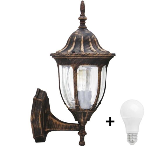 LED Kültéri fali lámpa FLORENCJA 1xE27/10W/230V IP43