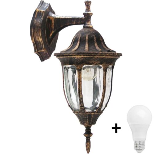 LED Kültéri fali lámpa FLORENCJA 1xE27/10W/230V IP43