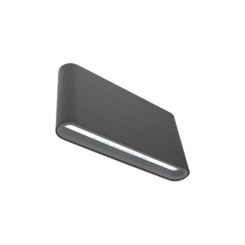 LED Kültéri fali lámpa FLOW 2xLED/6W/230V IP54 3000K antracit