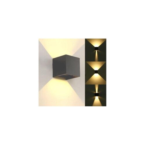 LED Kültéri fali lámpa KREON 2xLED/3W/230V IP54 3000K antracit