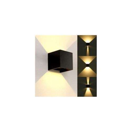 LED Kültéri fali lámpa KREON 2xLED/3W/230V IP54 3000K fekete