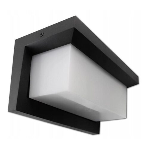 LED Kültéri fali lámpa LED/12W/230V IP54 fekete