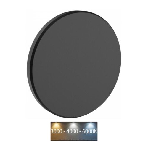 LED Kültéri fali lámpa PIATTA LED/9W/230V 3000/4000/6000K IP44 fekete