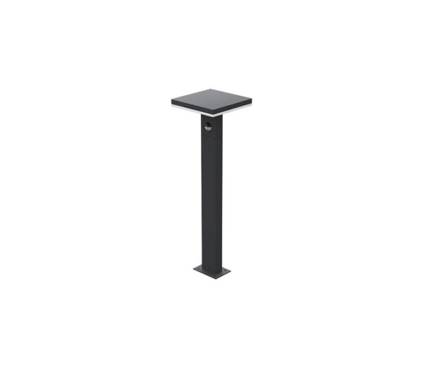 LED Kültéri lámpa érzékelővel BARI LED/10W/230V 4000K 60 cm IP54 antracit
