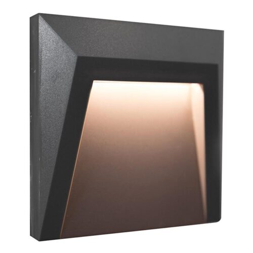 LED Kültéri lépcsőmegvilágító HOLDEN LED/1W/230V IP65 antracit