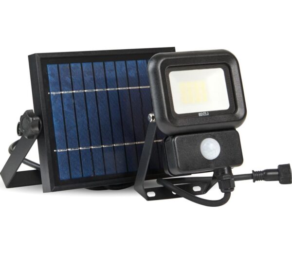 LED Kültéri napalemes reflektor érzékelővel LED/10W/3