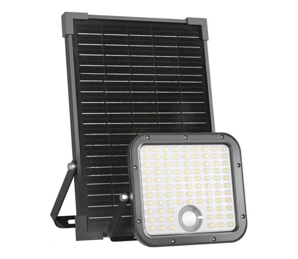 LED Kültéri napalemes reflektor érzékelővel LED/30W/6