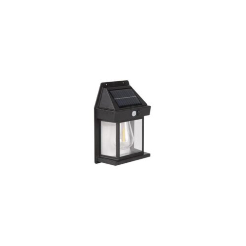 LED Kültéri napelemes fali lámpa érzékelővel LED/1W/230V 1200 mAh IP65