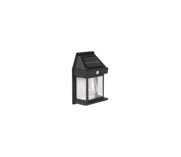 LED Kültéri napelemes fali lámpa érzékelővel LED/1W/230V 1200 mAh IP65