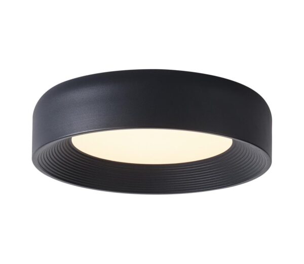 Eurolamp LED Mennyezeti lámpa LED/30W/230V 3000K fekete átm. 40 cm