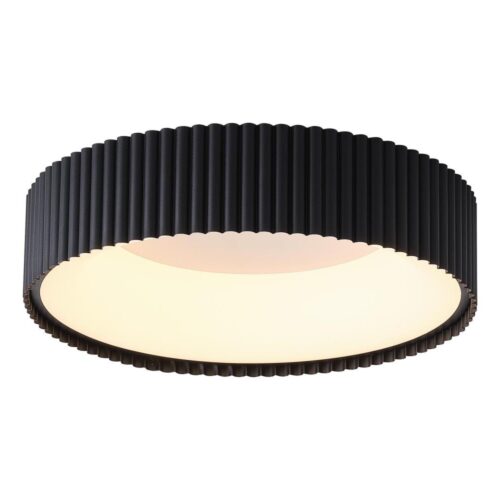 Eurolamp LED Mennyezeti lámpa LED/30W/230V 3000K fekete átm. 46 cm