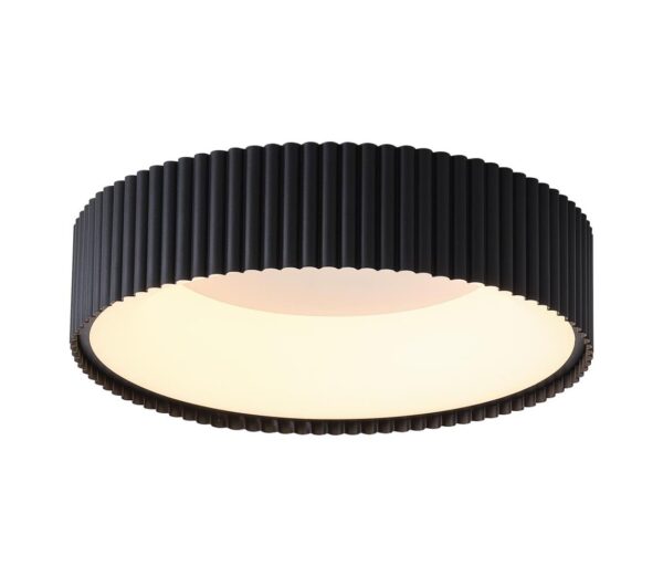Eurolamp LED Mennyezeti lámpa LED/30W/230V 3000K fekete átm. 46 cm