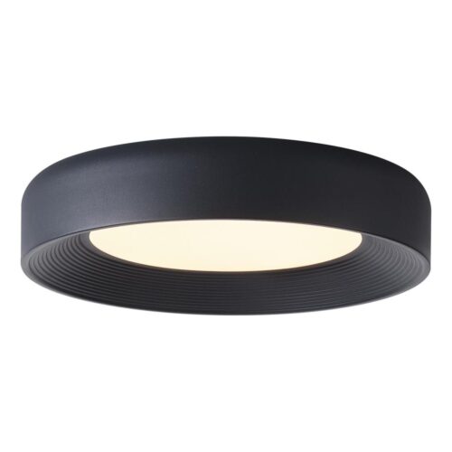 Eurolamp LED Mennyezeti lámpa LED/40W/230V 3000K fekete átm. 50 cm
