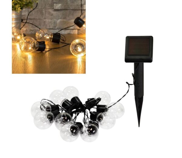 LED Napelemes dekoratív lánc LED/1