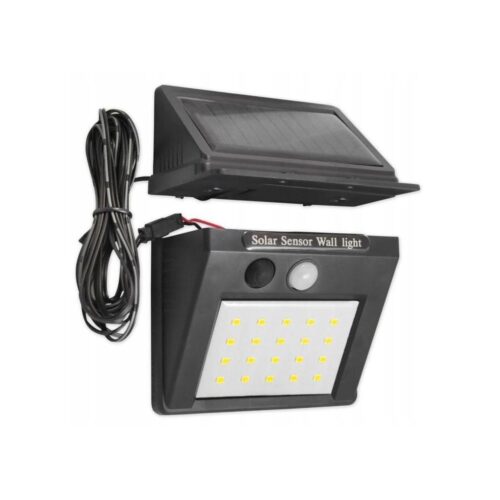 LED Napelemes érzékelős fali lámpa külső panellel LED/0