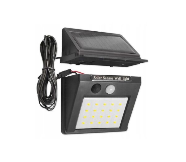 LED Napelemes érzékelős fali lámpa külső panellel LED/0