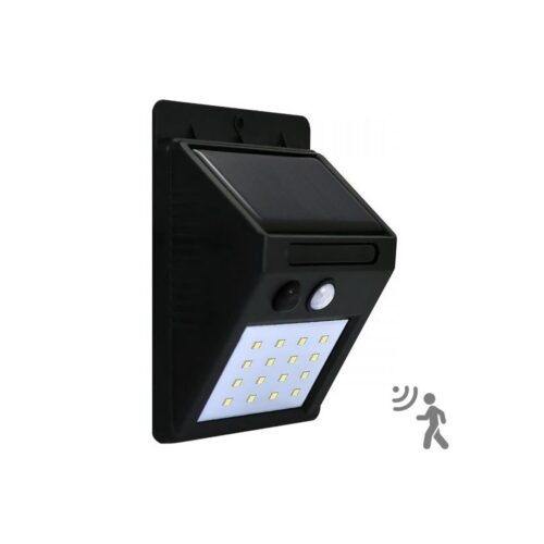 LED Napelemes érzékelős fali lámpa LED/2