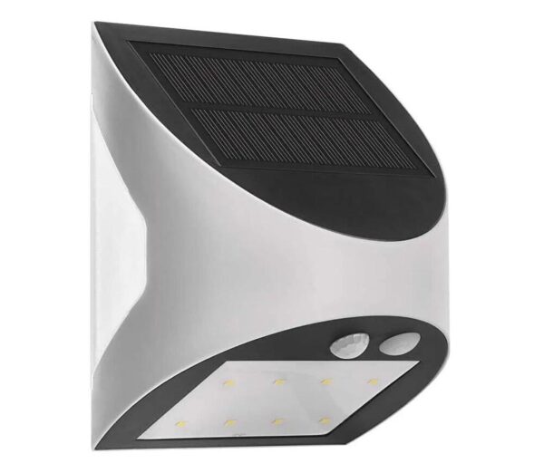 LED Napelemes érzékelős fali lámpa LUMI LED/3