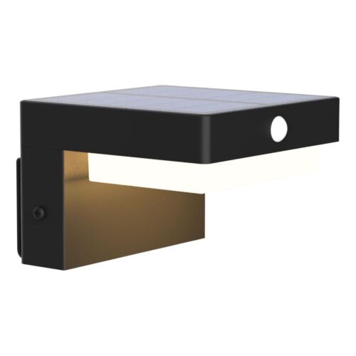 LED Napelemes érzékelős fali lámpa MALI LED/4