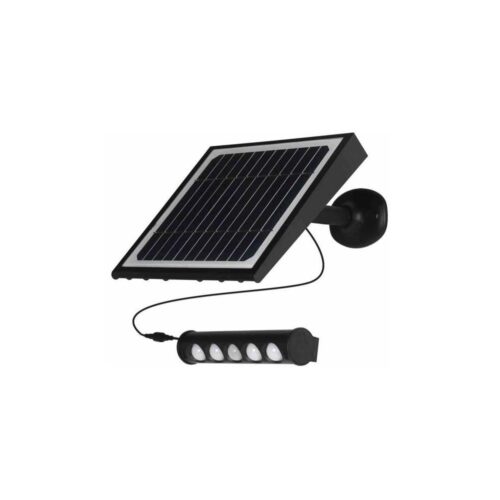LED Napelemes fali lámpa érzékelővel LED/8W/3