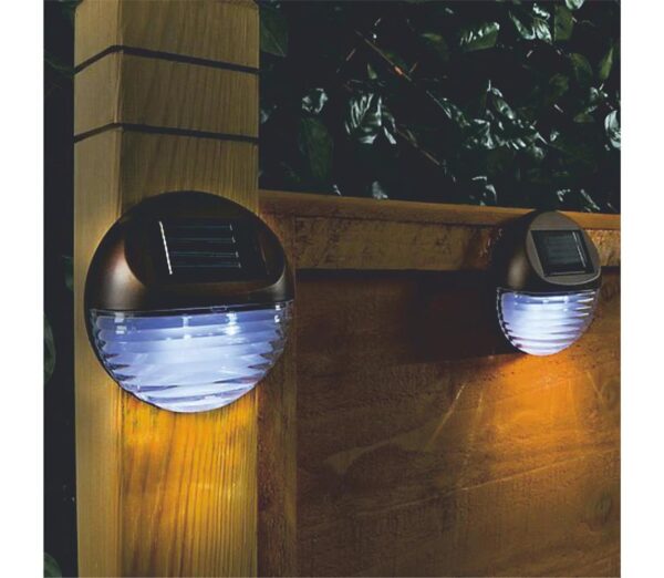 LED Napelemes fali lámpa LED/1