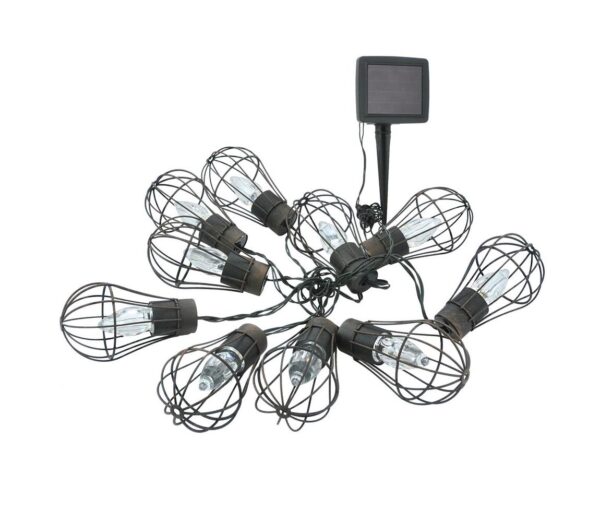 LED Napelemes kültér lánc 10xLED/1