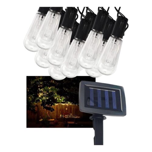 LED Napelemes kültéri lánc 10xLED/1