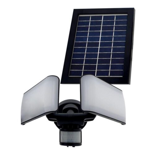 LED Napelemes kültéri reflektor érzékelővel LED/20W/5