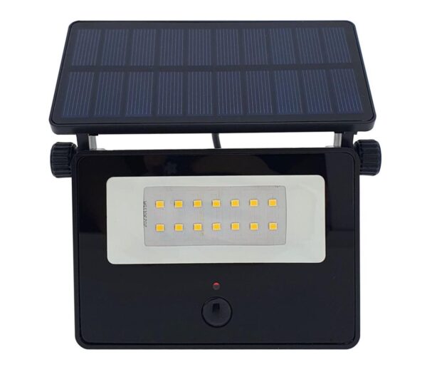 LED Napelemes kültéri reflektor érzékelővel LED/5W/3
