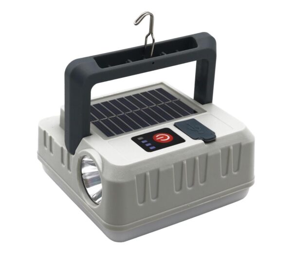 LED Napelemes lámpa power bank funkcióval LED/1W/5
