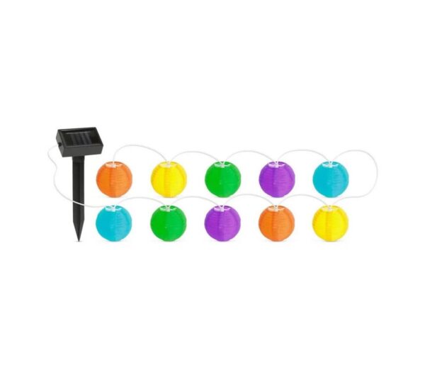 LED Napelemes lánc 10xLED/1