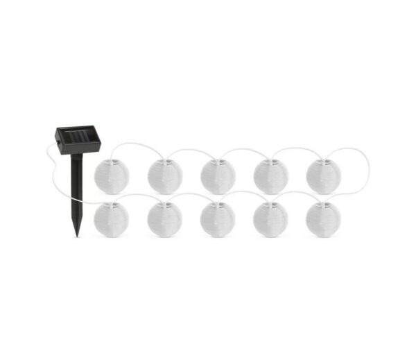 LED Napelemes lánc 10xLED/1