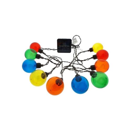 LED Napelemes lánc 10xLED/3