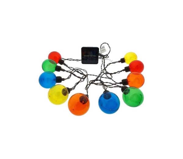 LED Napelemes lánc 10xLED/3