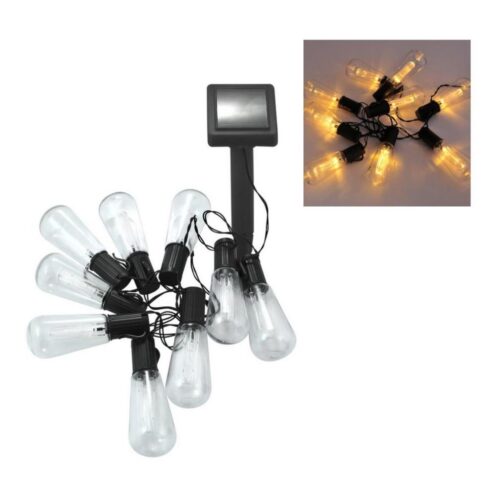 LED Napelemes lánc EDISON 10xLED/1