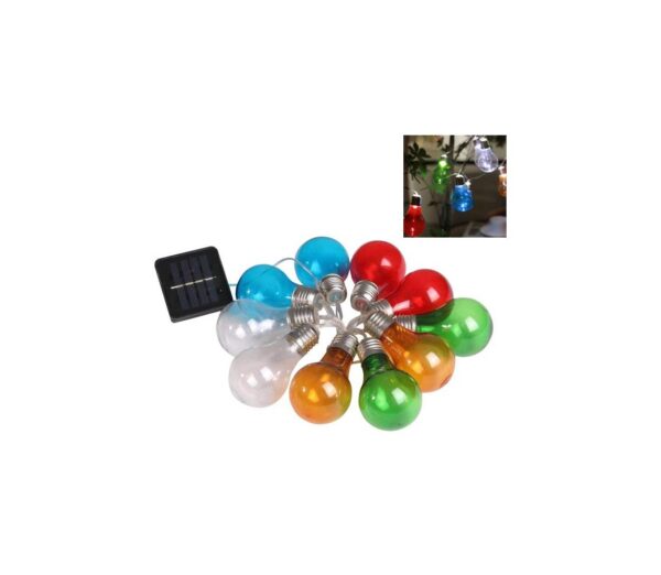 LED Napelemes lánc PARTY 10xLED/1
