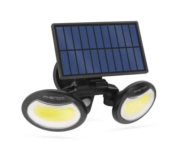 LED Napelemes reflektor érzékelővel 2xLED/4W/5V IP65
