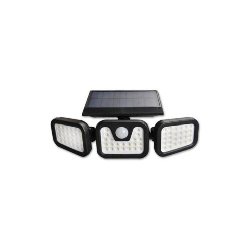 LED Napelemes reflektor érzékelővel LED/15W/3