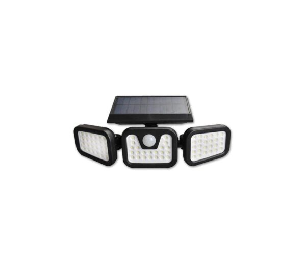 LED Napelemes reflektor érzékelővel LED/15W/3