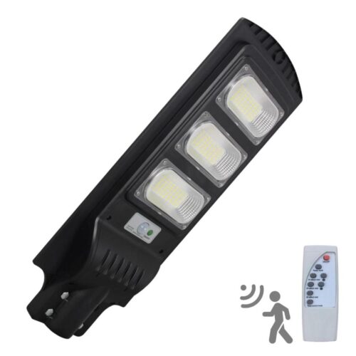 LED Napelemes utcai lámpa érzékelővel STREET LED/10W/3