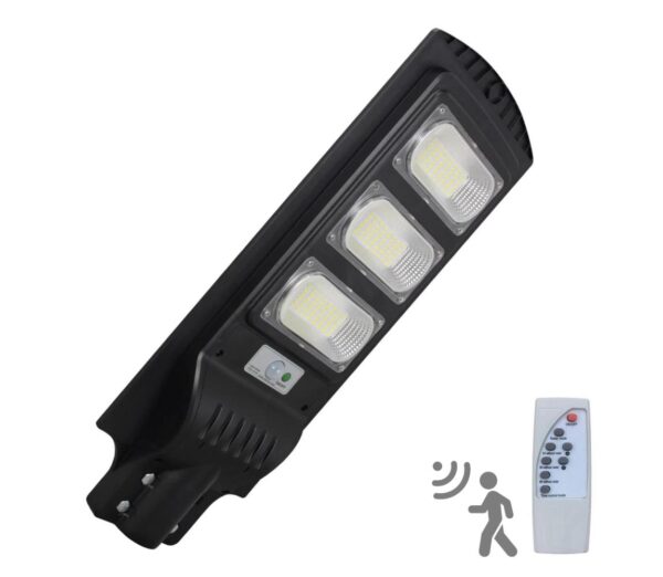 LED Napelemes utcai lámpa érzékelővel STREET LED/10W/3